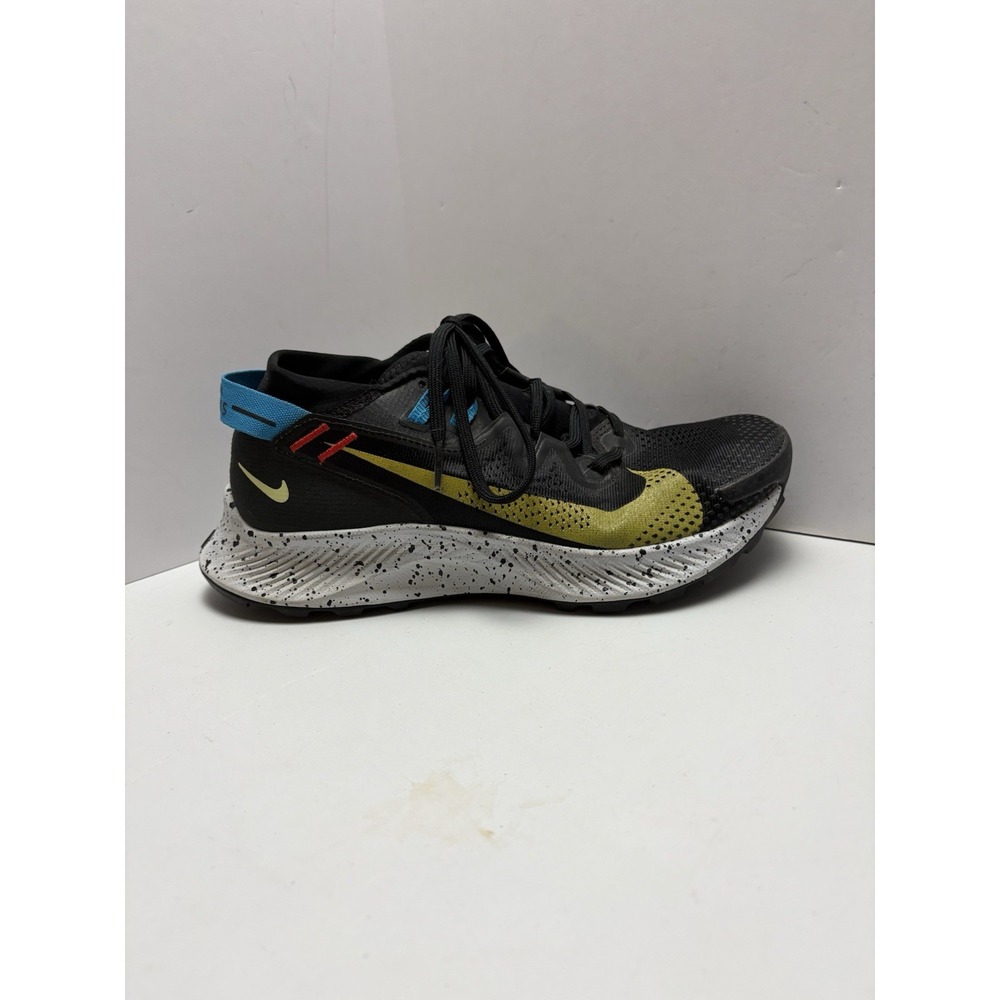 Nike Pegasus‎ Trail 2 Running Athletic Shoes Black Dark Sulfur CK4305 Men Sz 7